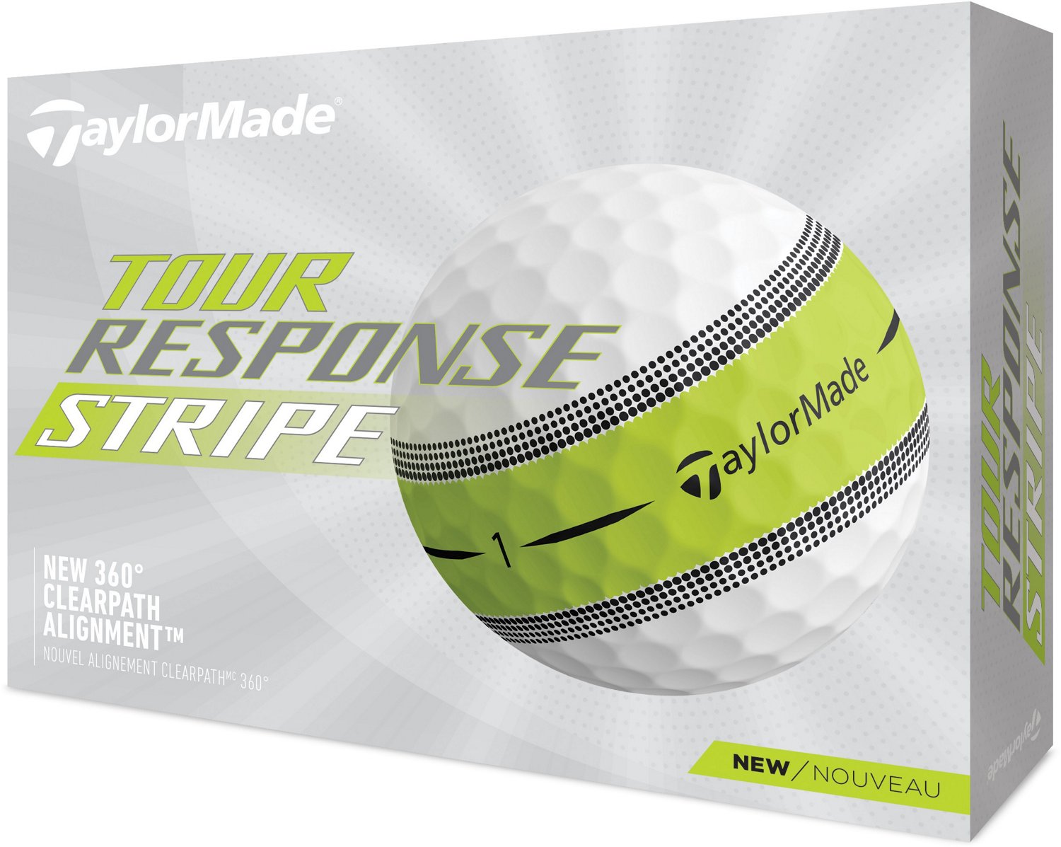 TaylorMade Tour Response Stripe Golf Balls 12-Pack