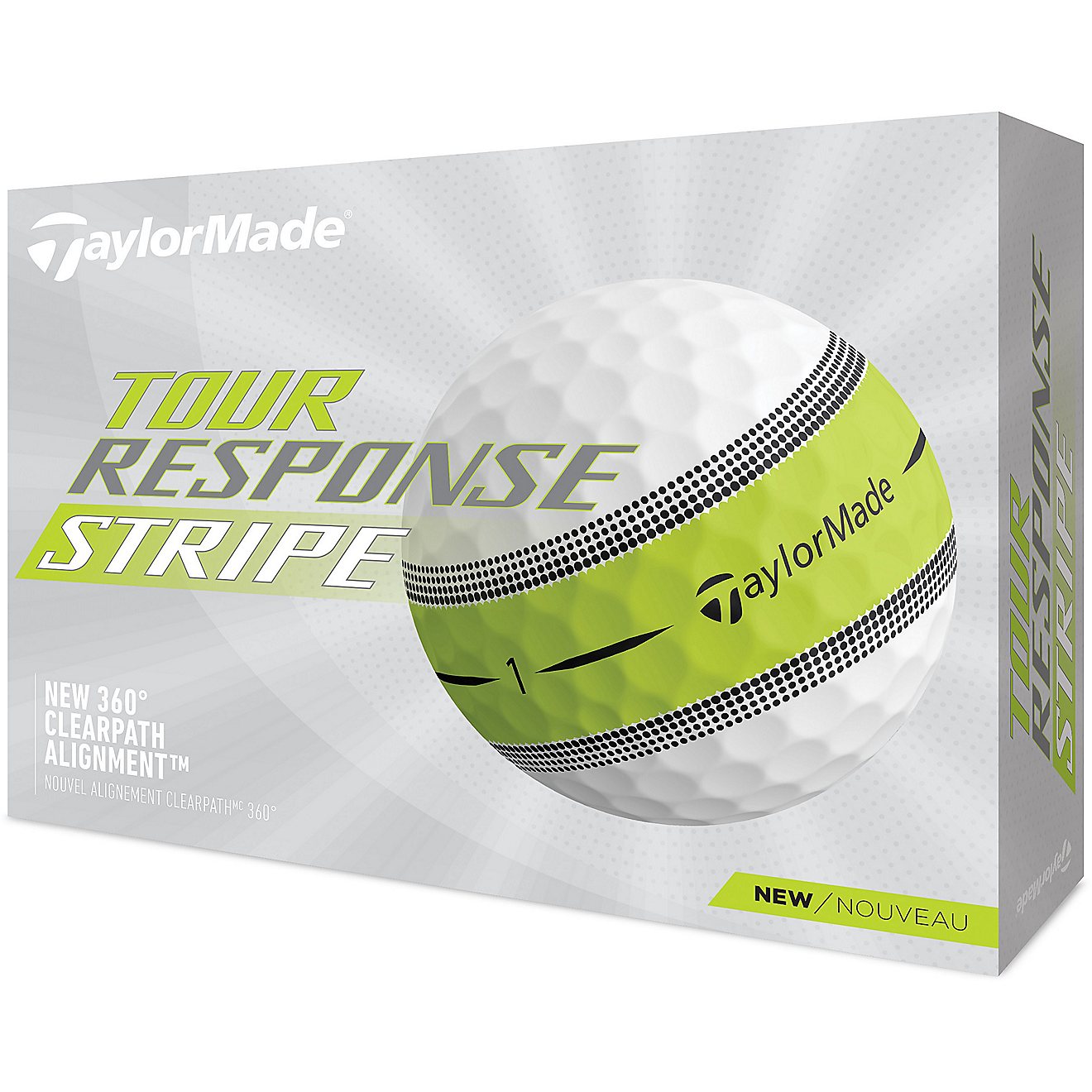 TaylorMade Tour Response Stripe Golf Balls 12-Pack                                                                               - view number 1