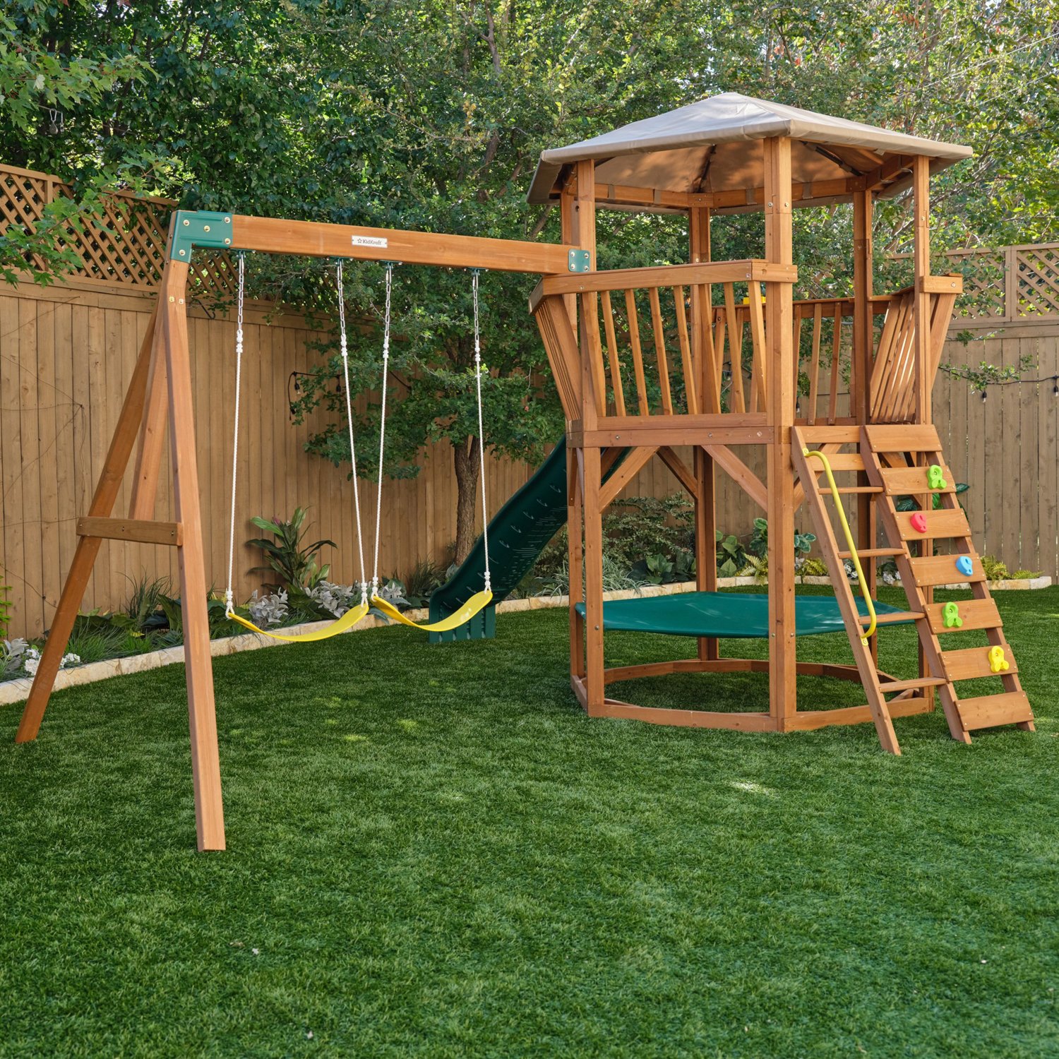 jungle journey swing set