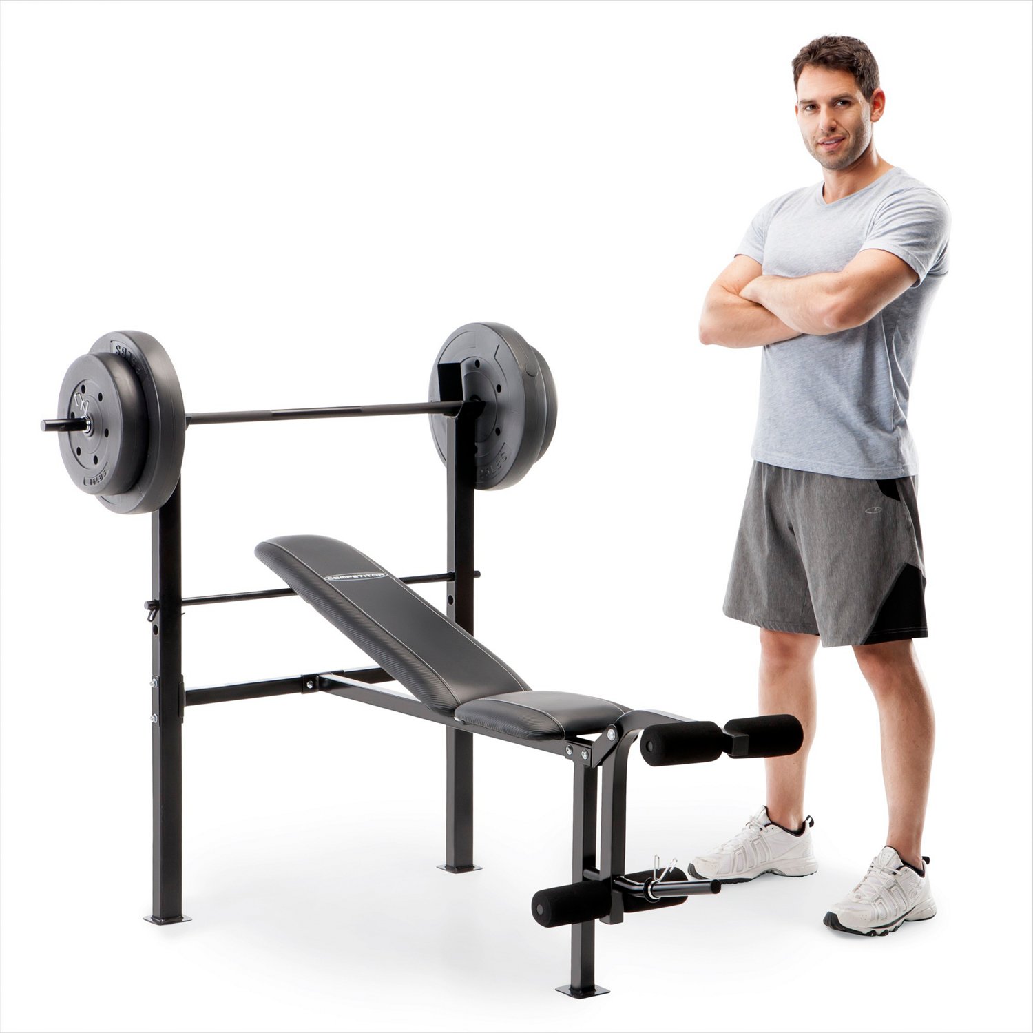 Basic weight bench discount set