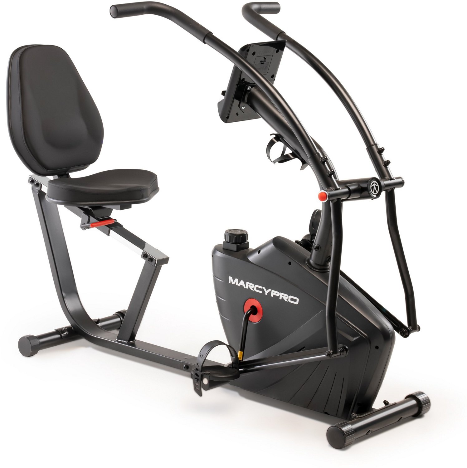 Marcy Pro Dual Action Cross Training Recumbent Exercise Bike with