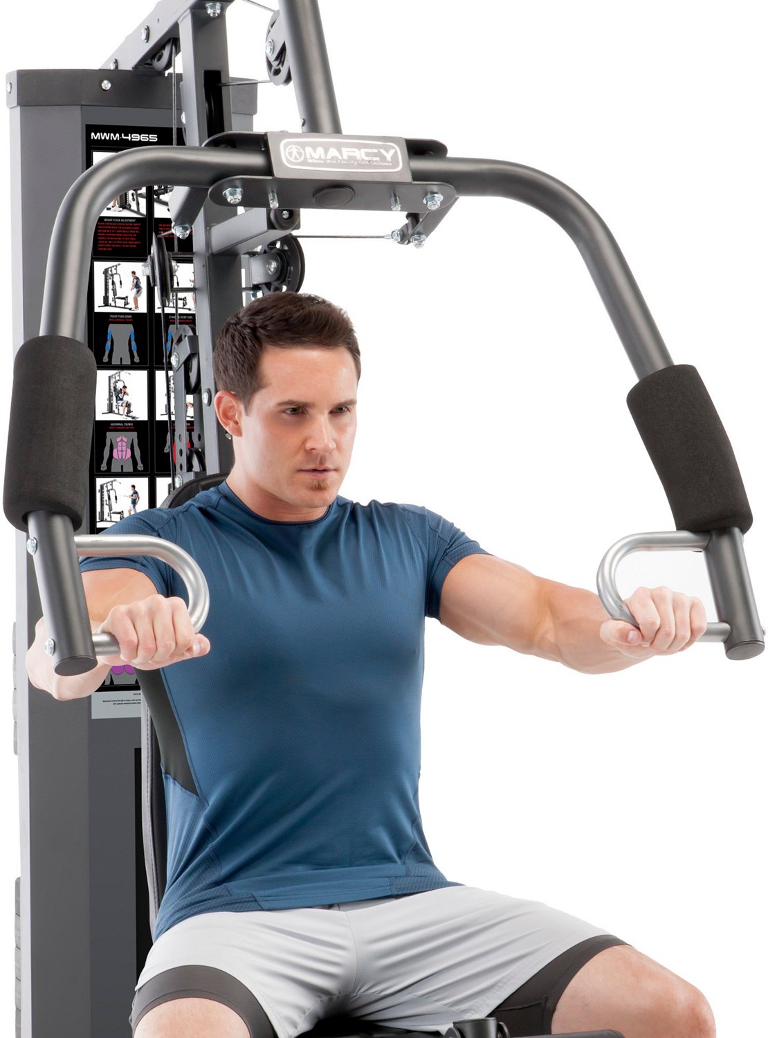 Marcy 150 lb Stack Home Gym Academy