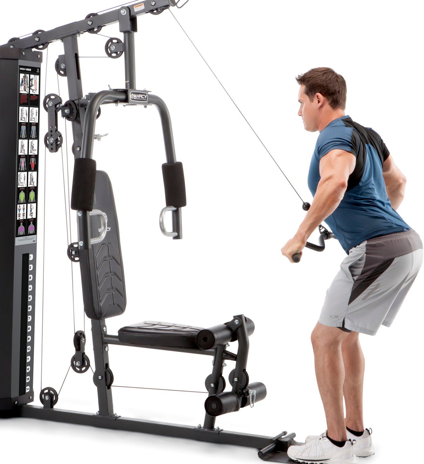 Marcy 150lb stack discount home gym review