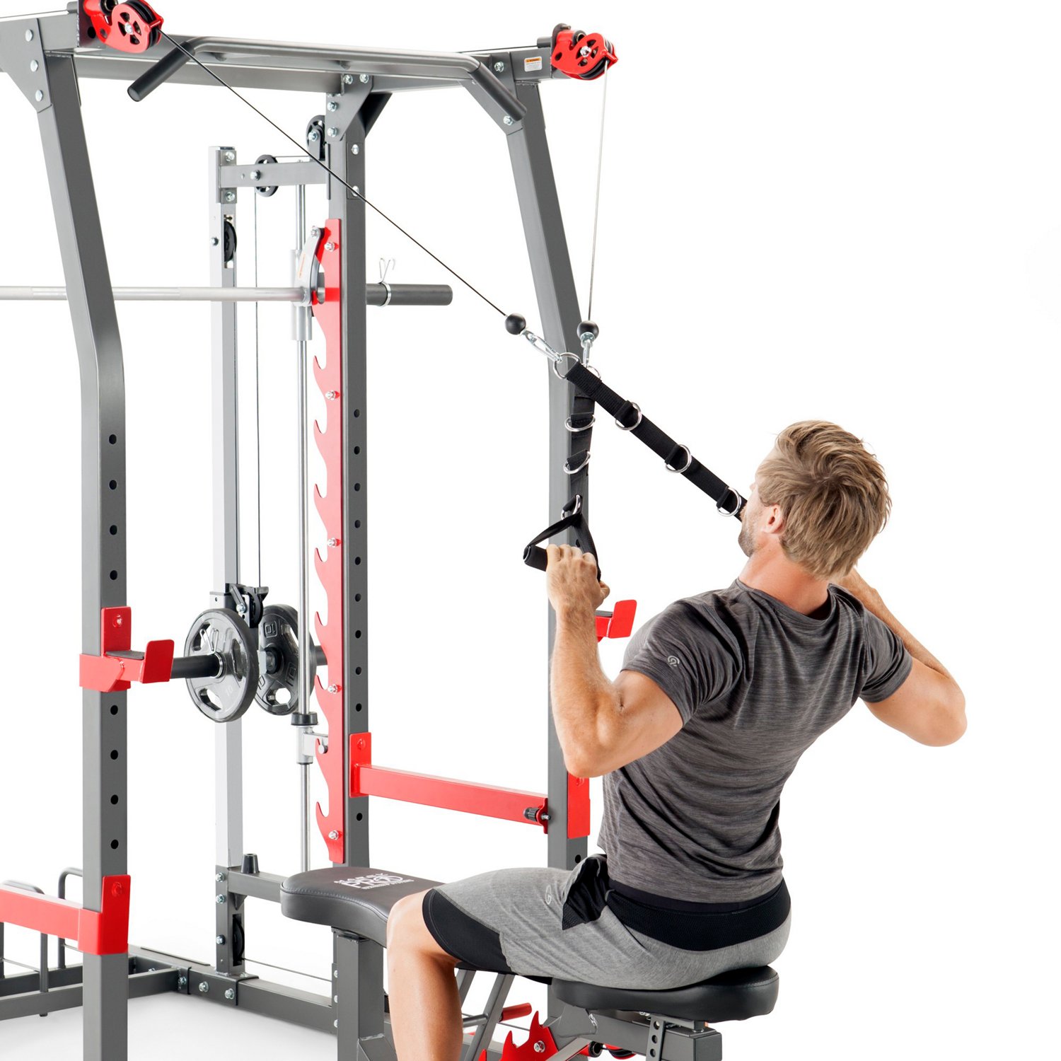 Marcy Pro Smith Machine Home Gym Training System Cage