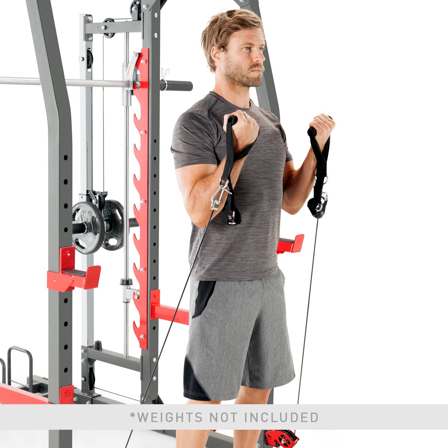 Marcy Pro Smith Machine Weight Bench Home Gym Total Body Workout Training  System, 1 Piece - Kroger