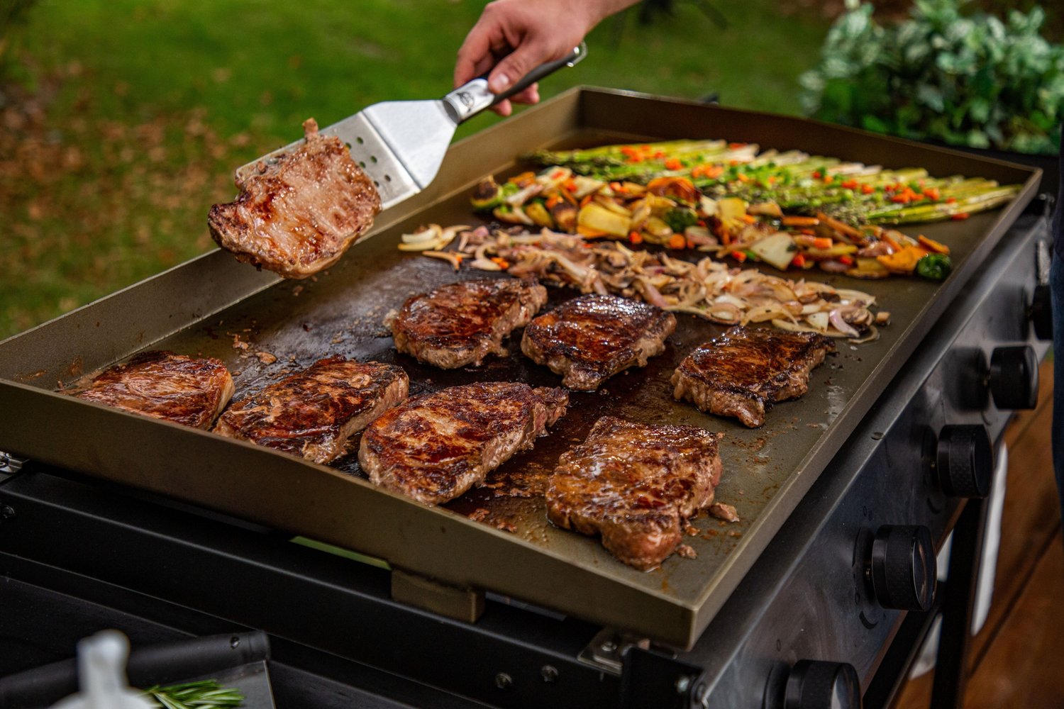 Pit Boss 5 Burner Deluxe Gas Griddle Academy