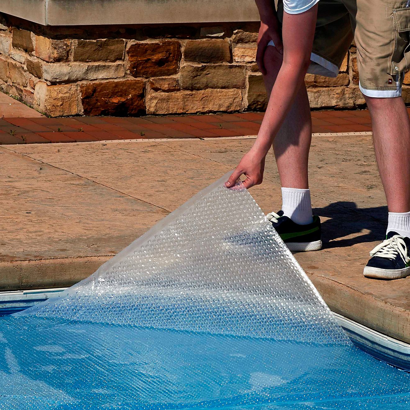 Blue Wave 14-mil Solar Blanket for Rectangular In-Ground Pools                                                                   - view number 6