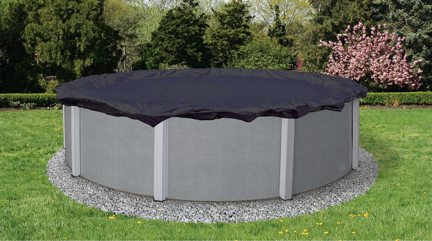 Blue Wave Gold Grade 28 ft Above Ground Pool Winter Cover - view number 8