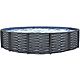 Blue Wave Affinity 18 ft Round Resin Top Rail Swimming Pool Package                                                              - view number 1 selected