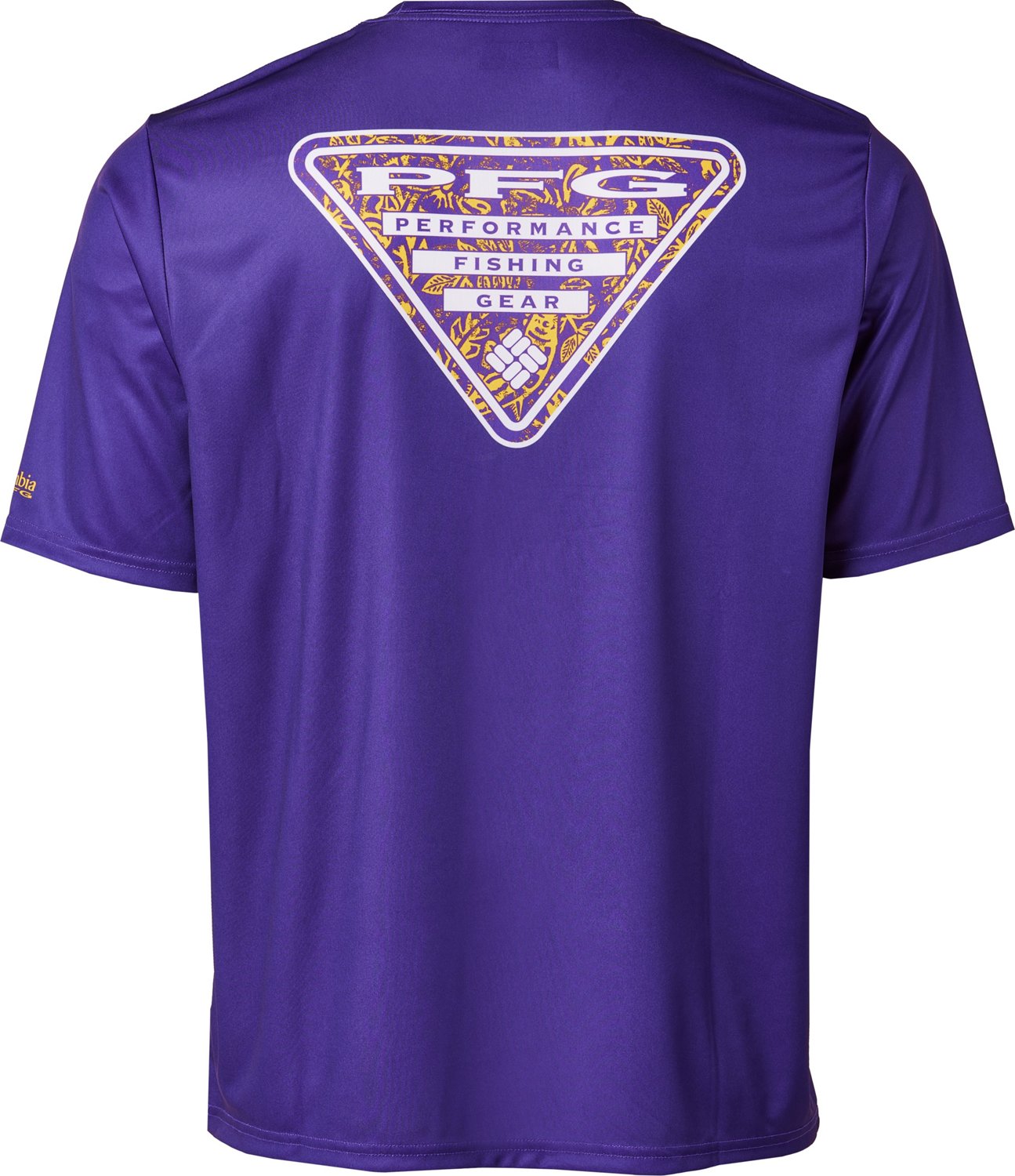 Columbia Sportswear Men's Louisiana State University Terminal Tackle Short Sleeve T-shirt - view number 2