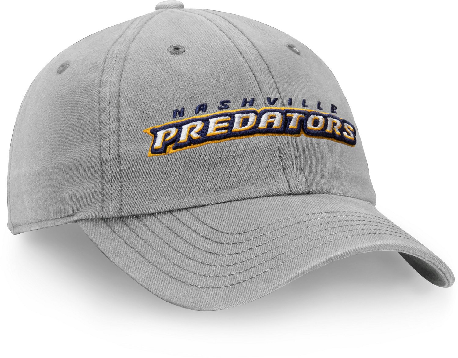 Fanatics Men's Nashville Predators Core Adjustable Wordmark Cap - view number 3