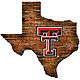 Fan Creations Texas Tech University Distressed State Logo Sign                                                                   - view number 1 selected