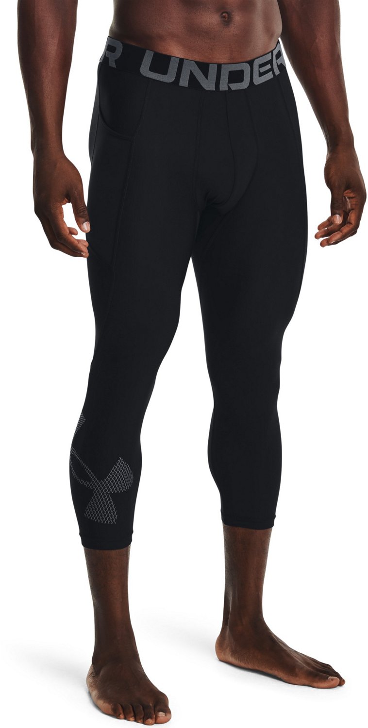 Under Armour Men's HeatGear 3/4 Length Leggings Academy
