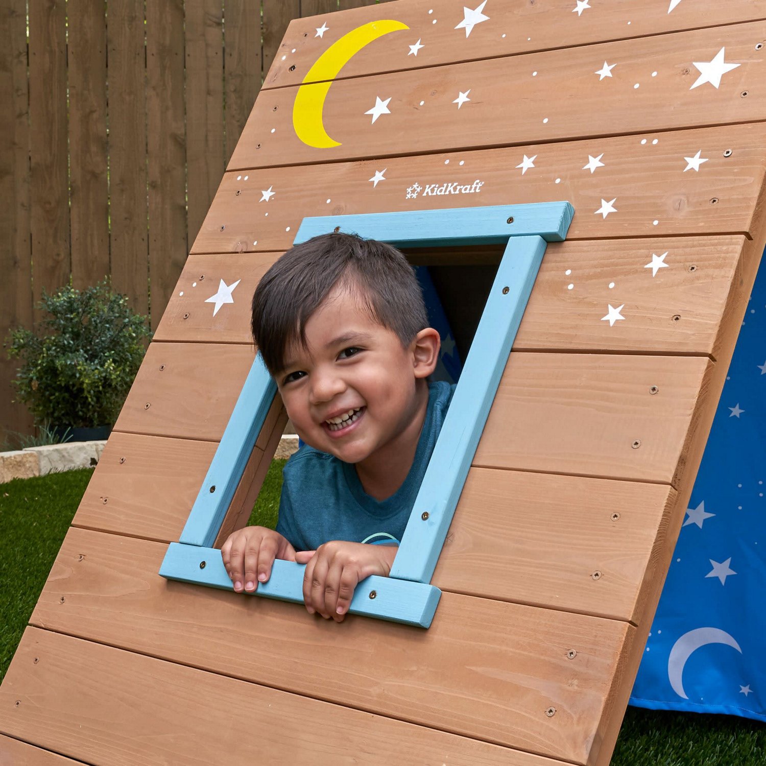 KidKraft A-Frame Hideaway and Climber - view number 7