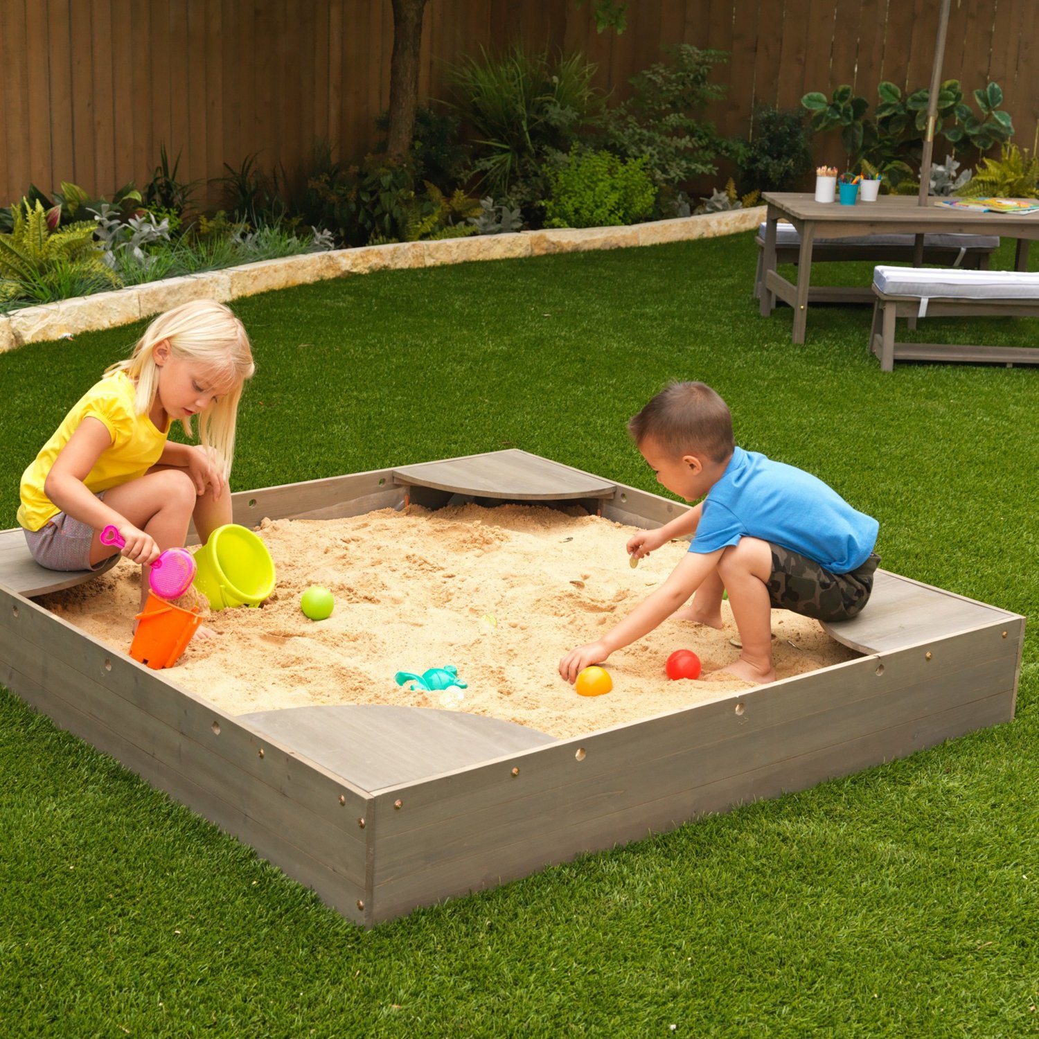 KidKraft Backyard Sandbox                                                                                                        - view number 5