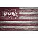 Fan Creations Mississippi State University Distressed Flag 11 in x 19 in Sign                                                    - view number 1 selected
