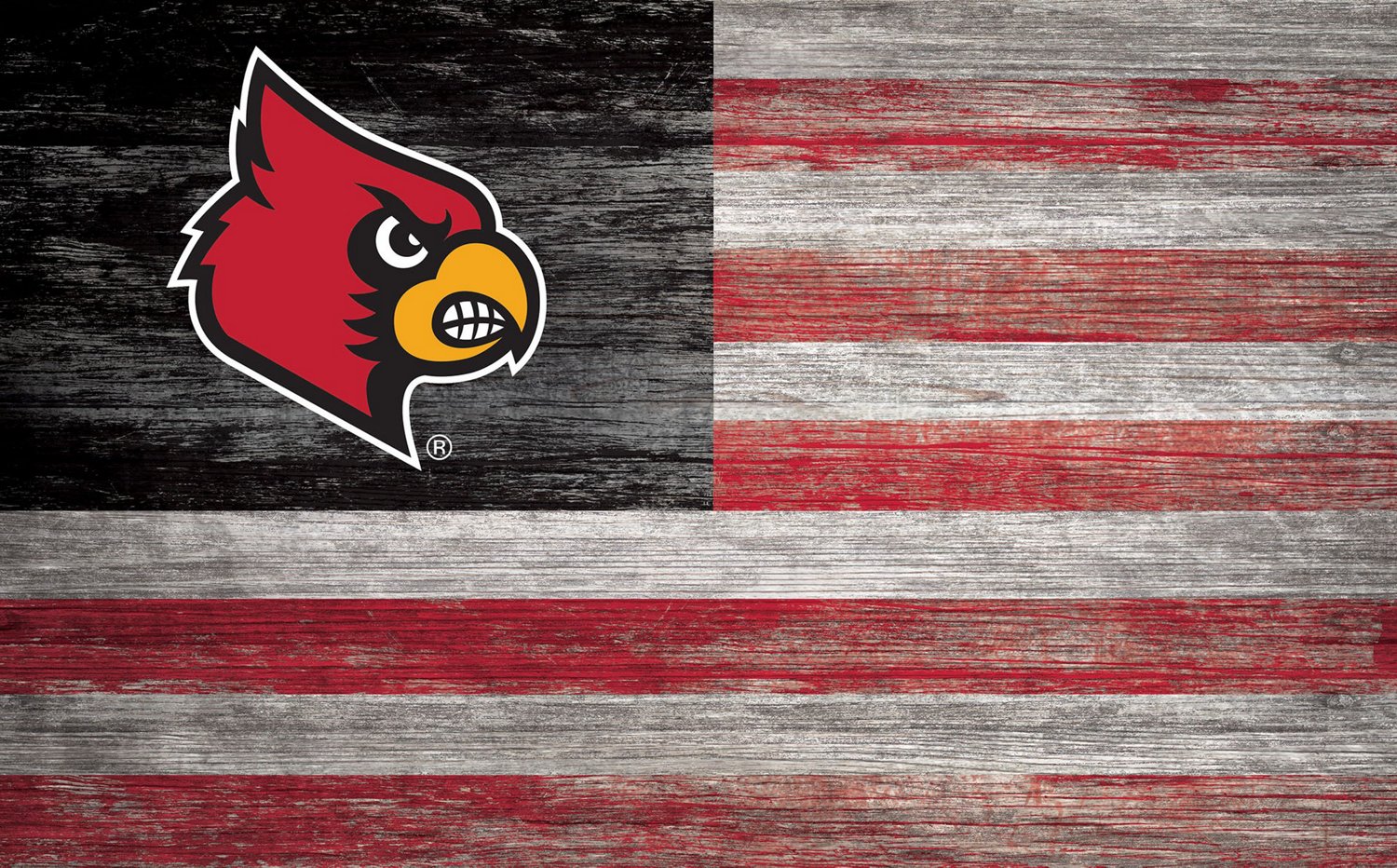 University of Louisville Cardinals Flag