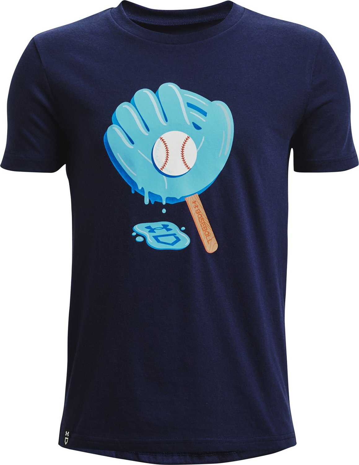 Under Armour Boys' Baseball Ice Cream Mitt Tshirt Academy