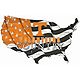 Fan Creations University of Tennessee USA Shape Flag Cutout 12 in x 18 in Sign                                                   - view number 1 image