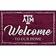 Fan Creations Texas A&M University Team Color 11 in x 19 in Welcome Sign                                                         - view number 1 selected