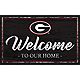 Fan Creations University of Georgia Team Color 11 in x 19 in Welcome Sign                                                        - view number 1 selected