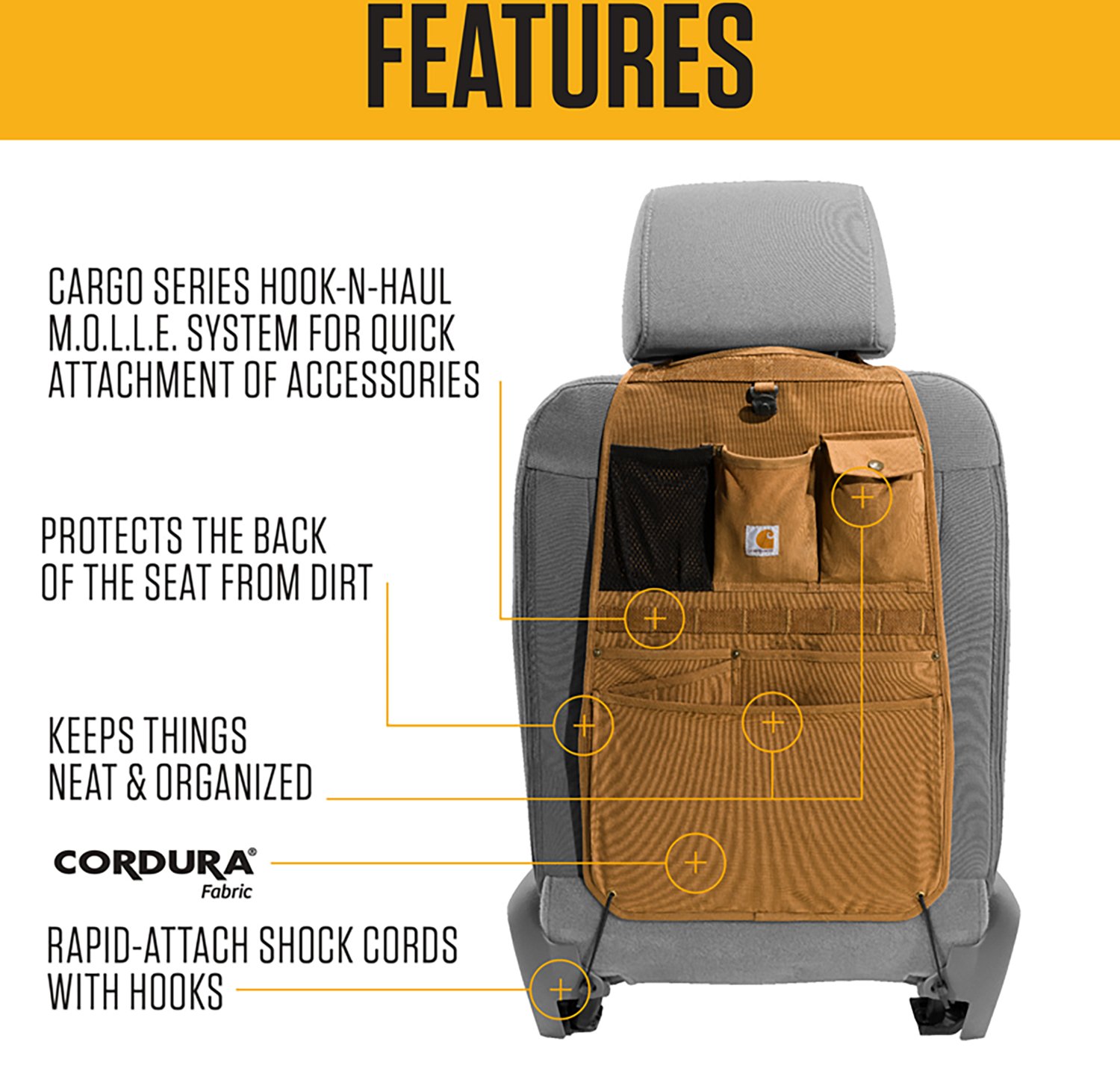 Carhartt University Seat Organizer                                                                                               - view number 2