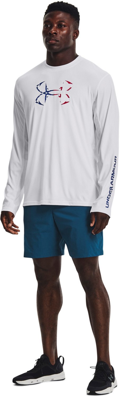 Under Armour Men's Iso-Chill Freedom Hook Graphic Long Sleeve T-shirt - view number 3