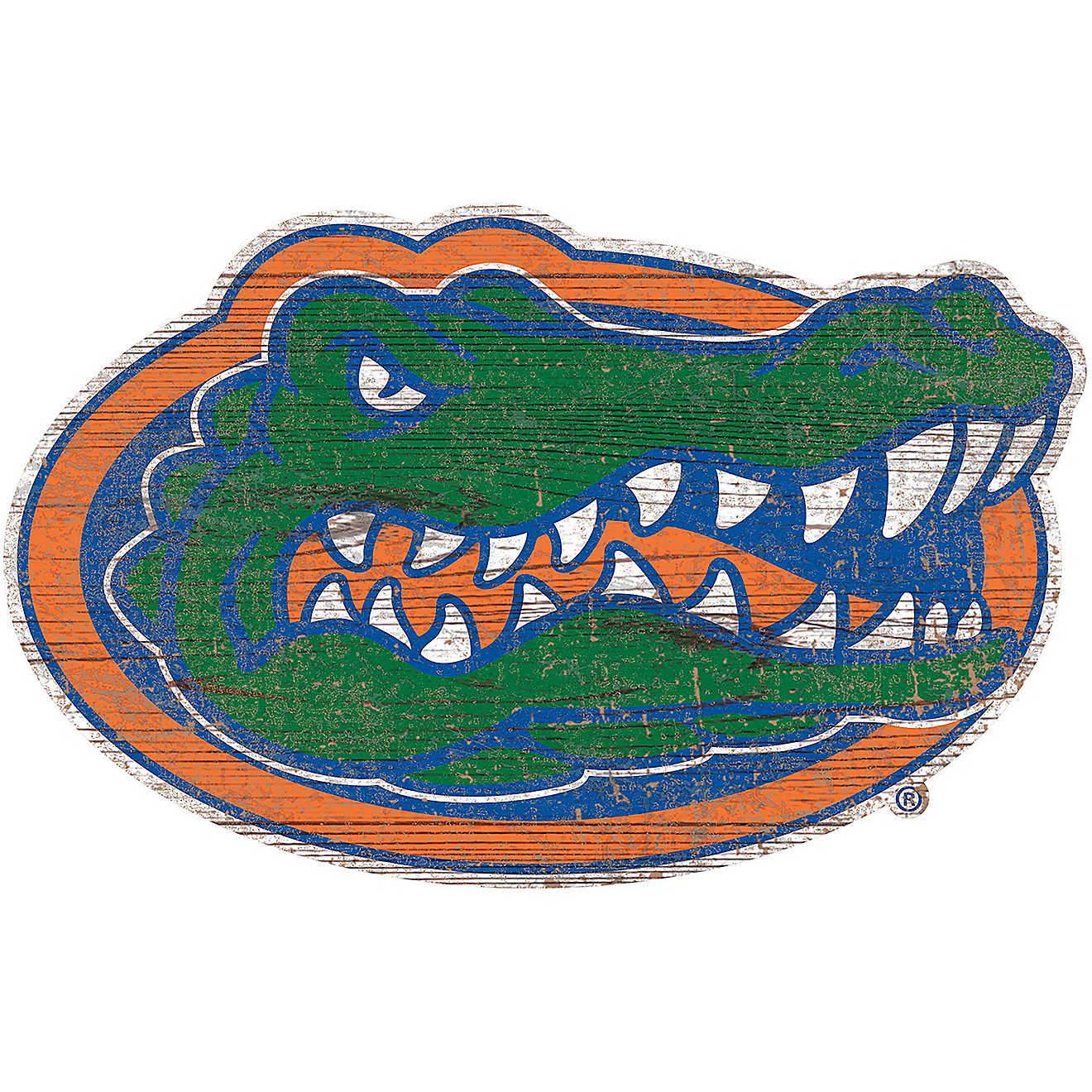 Fan Creations University of Florida Distressed Logo Cutout Sign                                                                  - view number 1