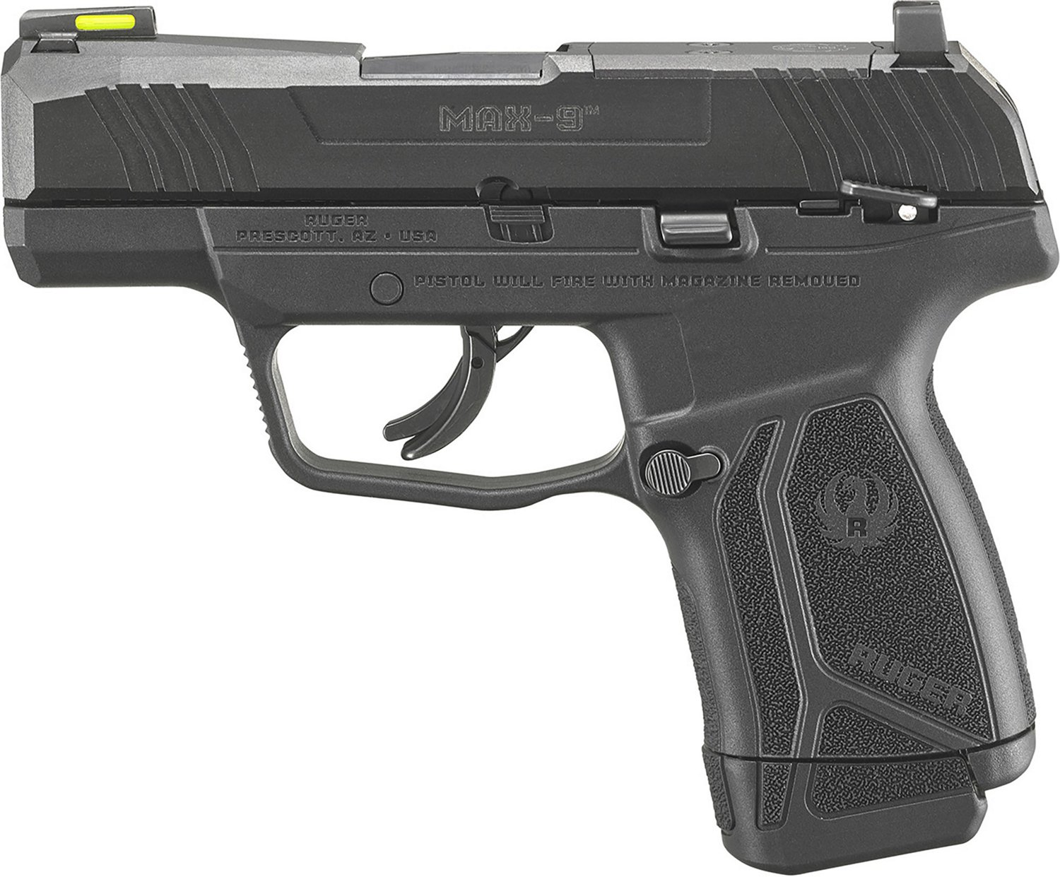 Ruger Max-9 Optic Ready 9mm Luger 3.2 in Pistol                                                                                  - view number 2