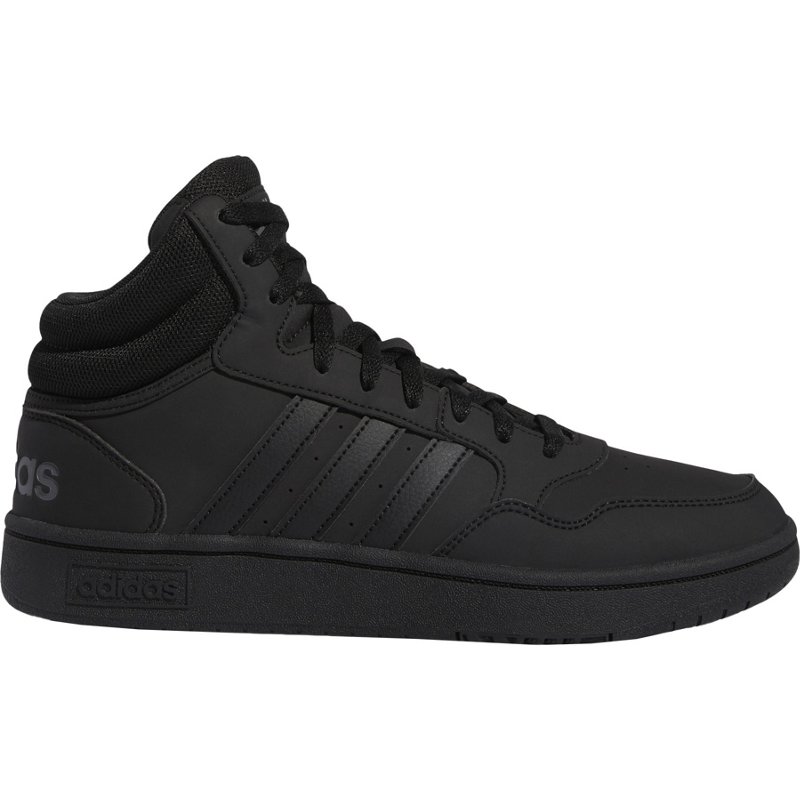 adidas Men's Hoops 3.0 Mid Classic Vintage Shoes Black/Black, 7 - Men's Active at Academy Sports product image