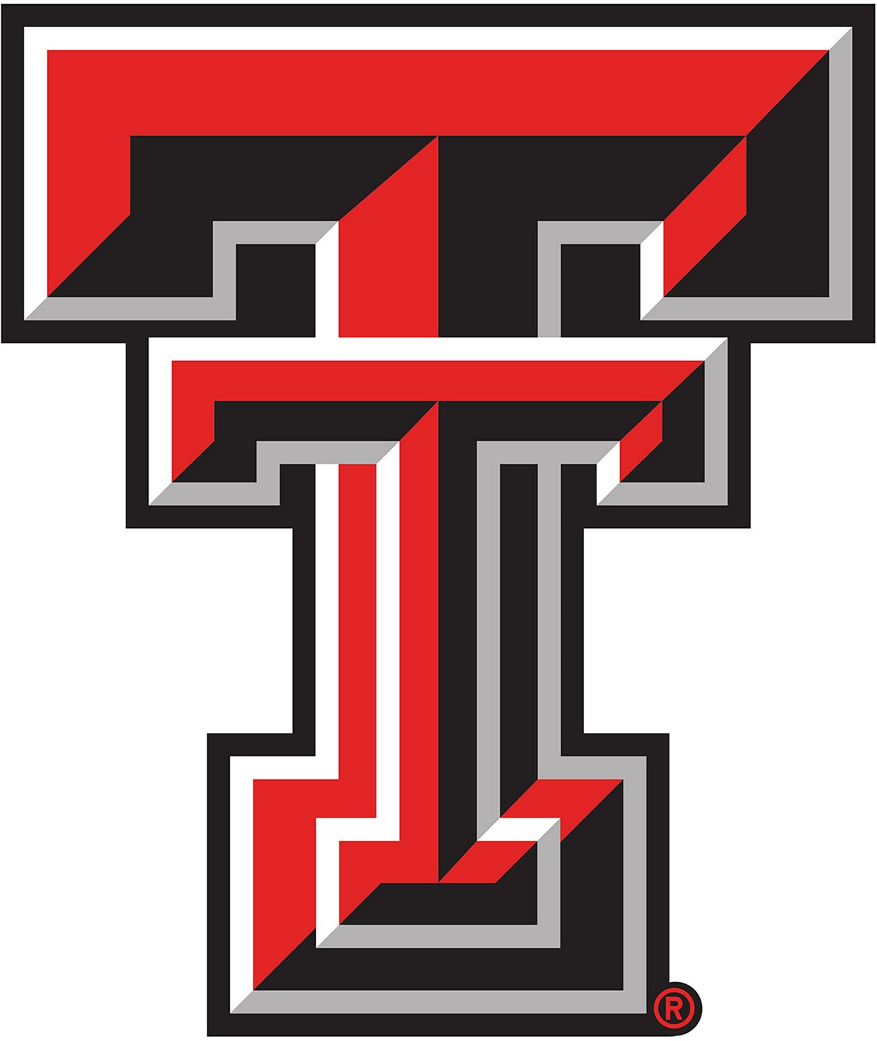 Fan Creations Texas Tech University Distressed Logo Cutout Sign
