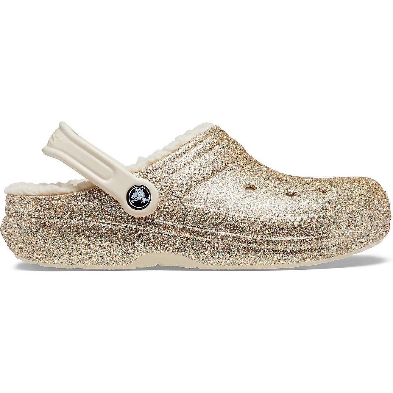 Crocs Women's Classic Lined Glitter Clogs                                                                                        - view number 1