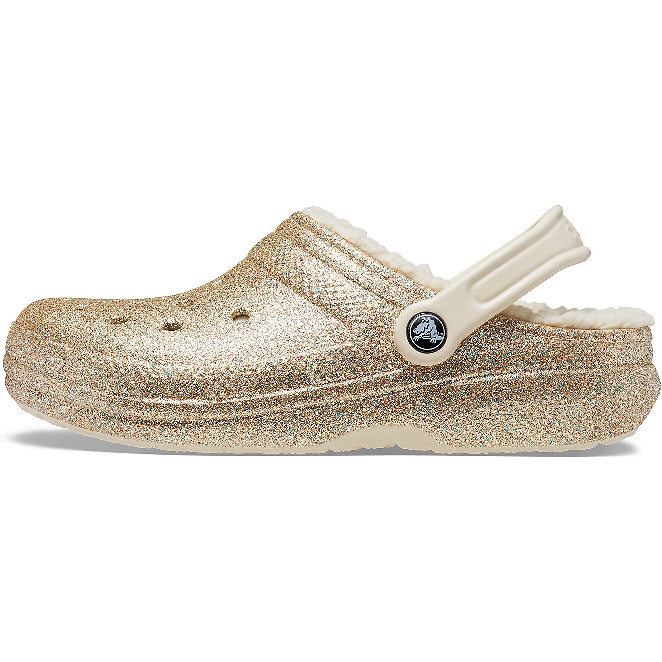 Crocs Women's Classic Lined Glitter Clogs                                                                                        - view number 2