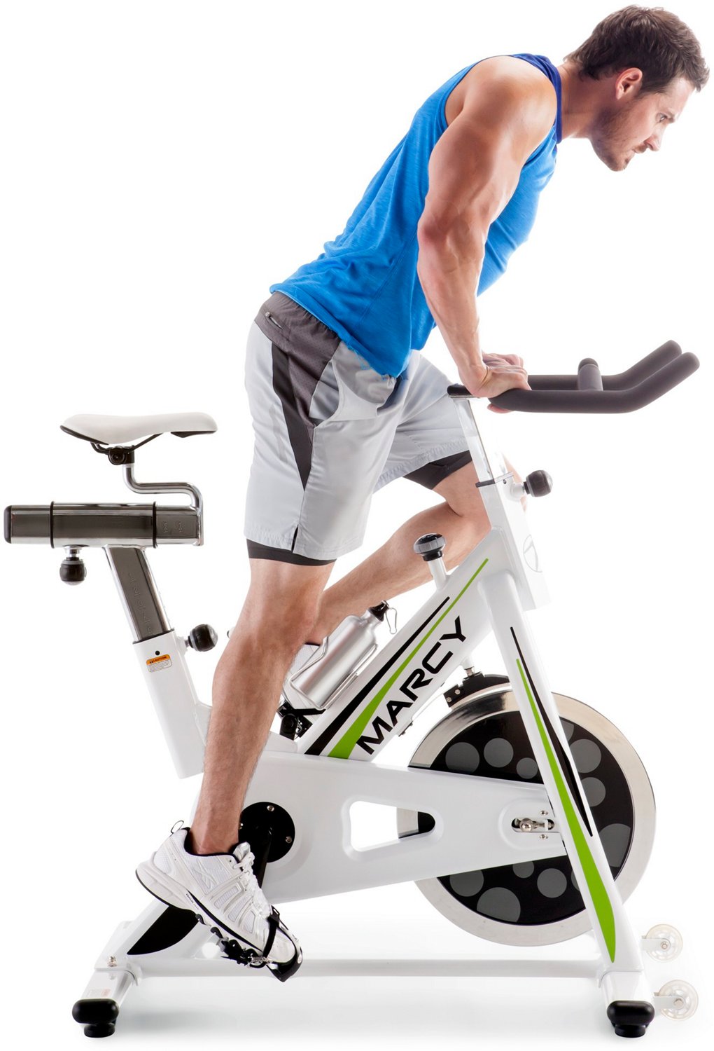 Marcy Deluxe Club Revolution Cycle Exercise Bike Academy