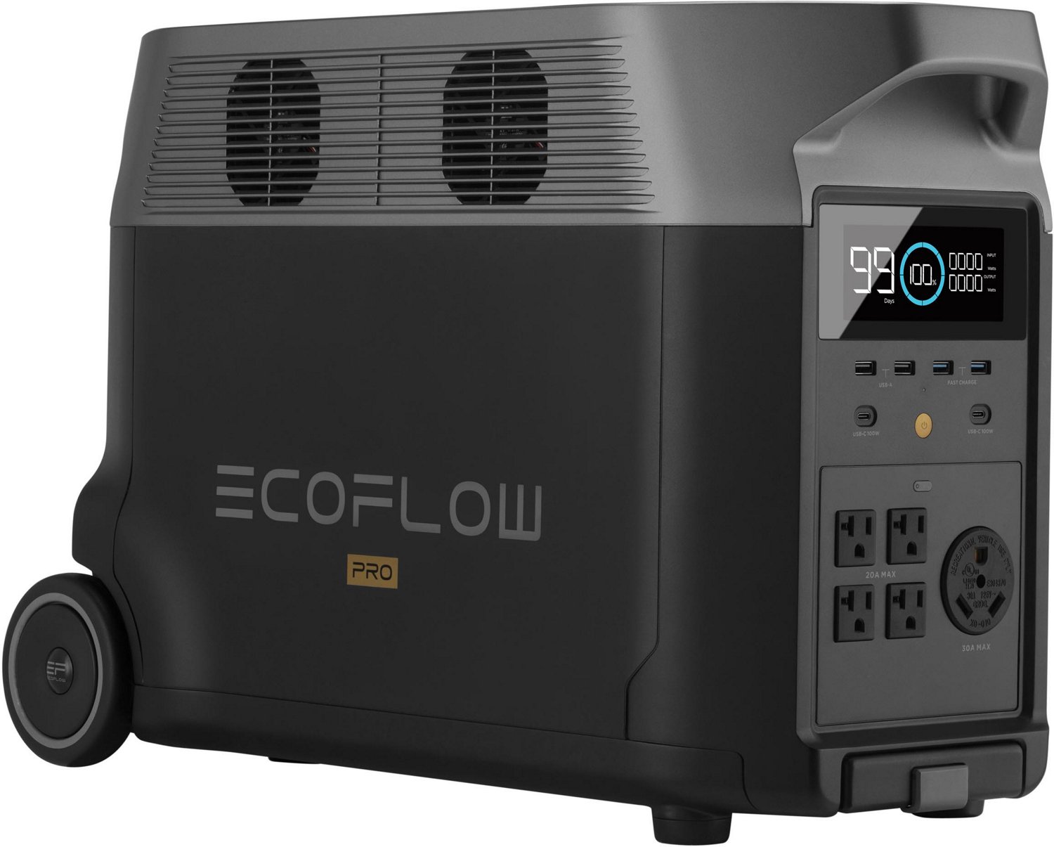 EcoFlow DELTA Pro 3600W Portable Power Station                                                                                   - view number 2