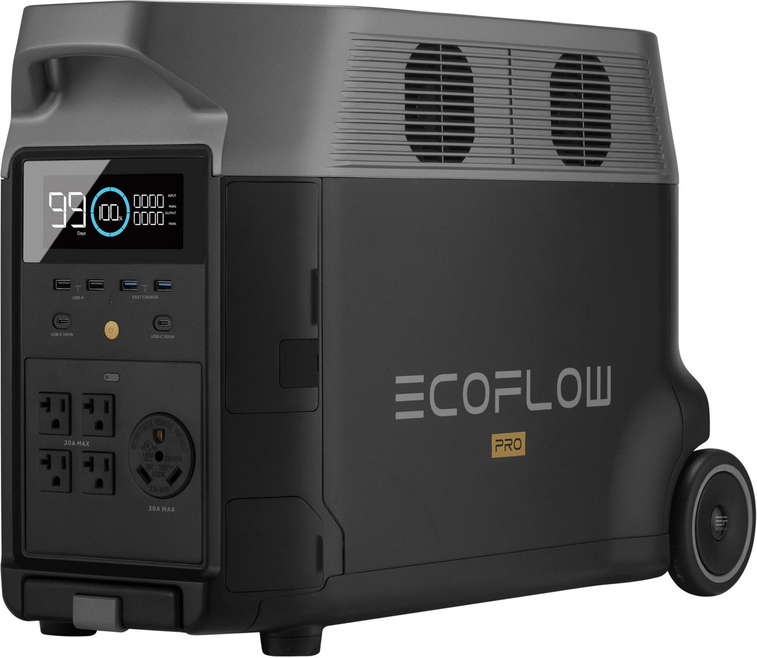 EcoFlow DELTA Pro 3600W Portable Power Station                                                                                   - view number 3