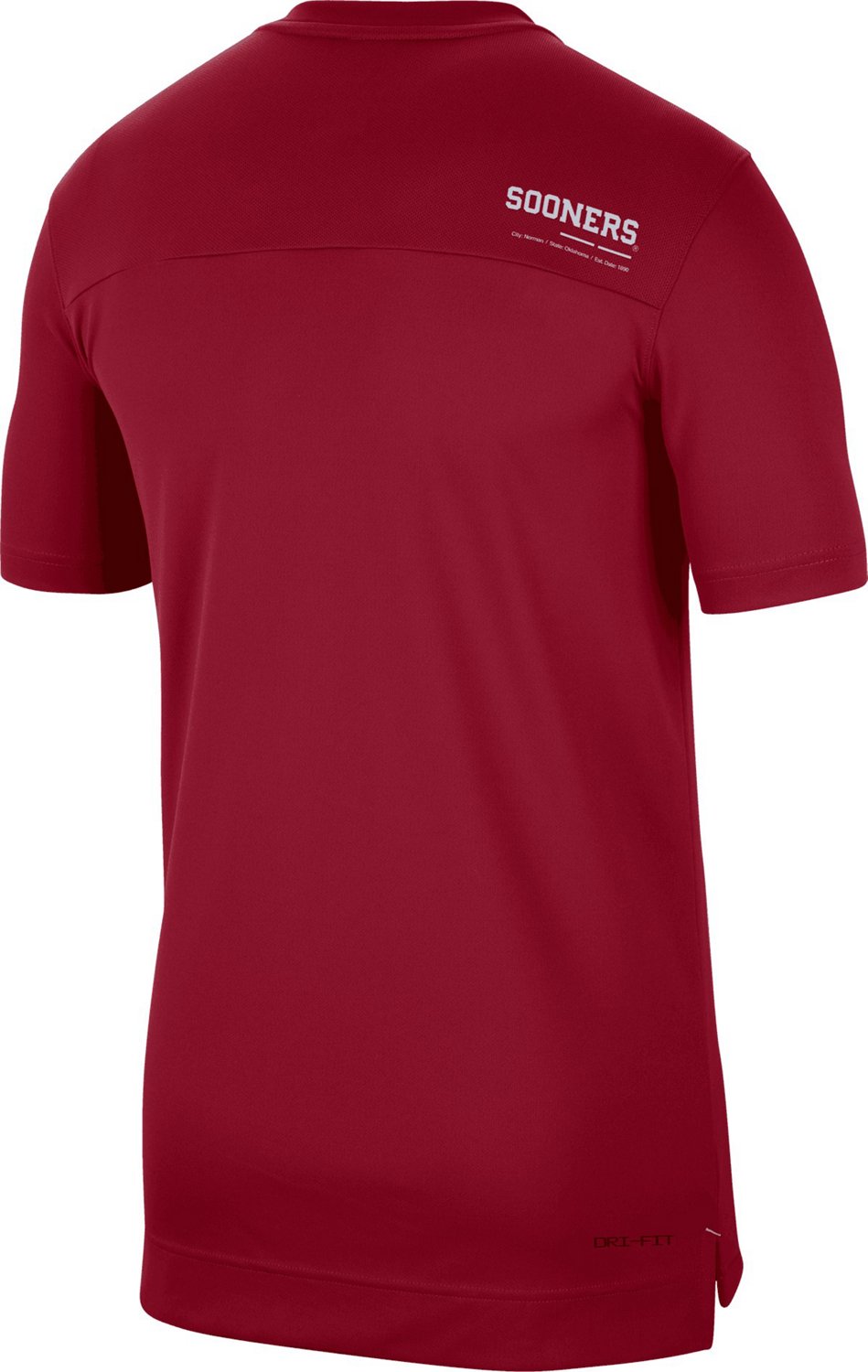 Nike Men's University of Oklahoma DF UV Coach Graphic T-shirt                                                                    - view number 2