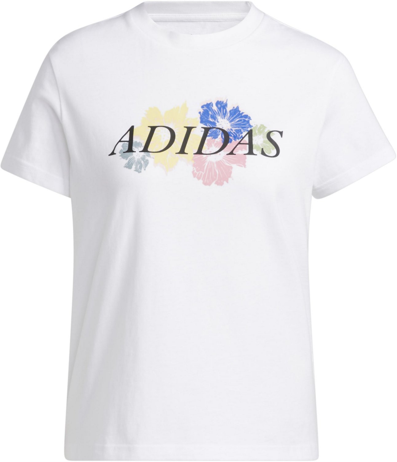 adidas Women’s Floral Linear Shirt Academy