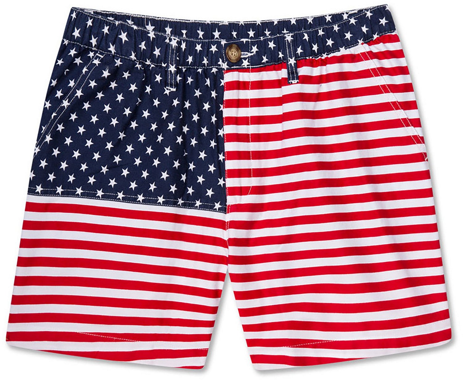 Chubbies Men's Merica Casual Stretch Shorts 5.5 in Academy