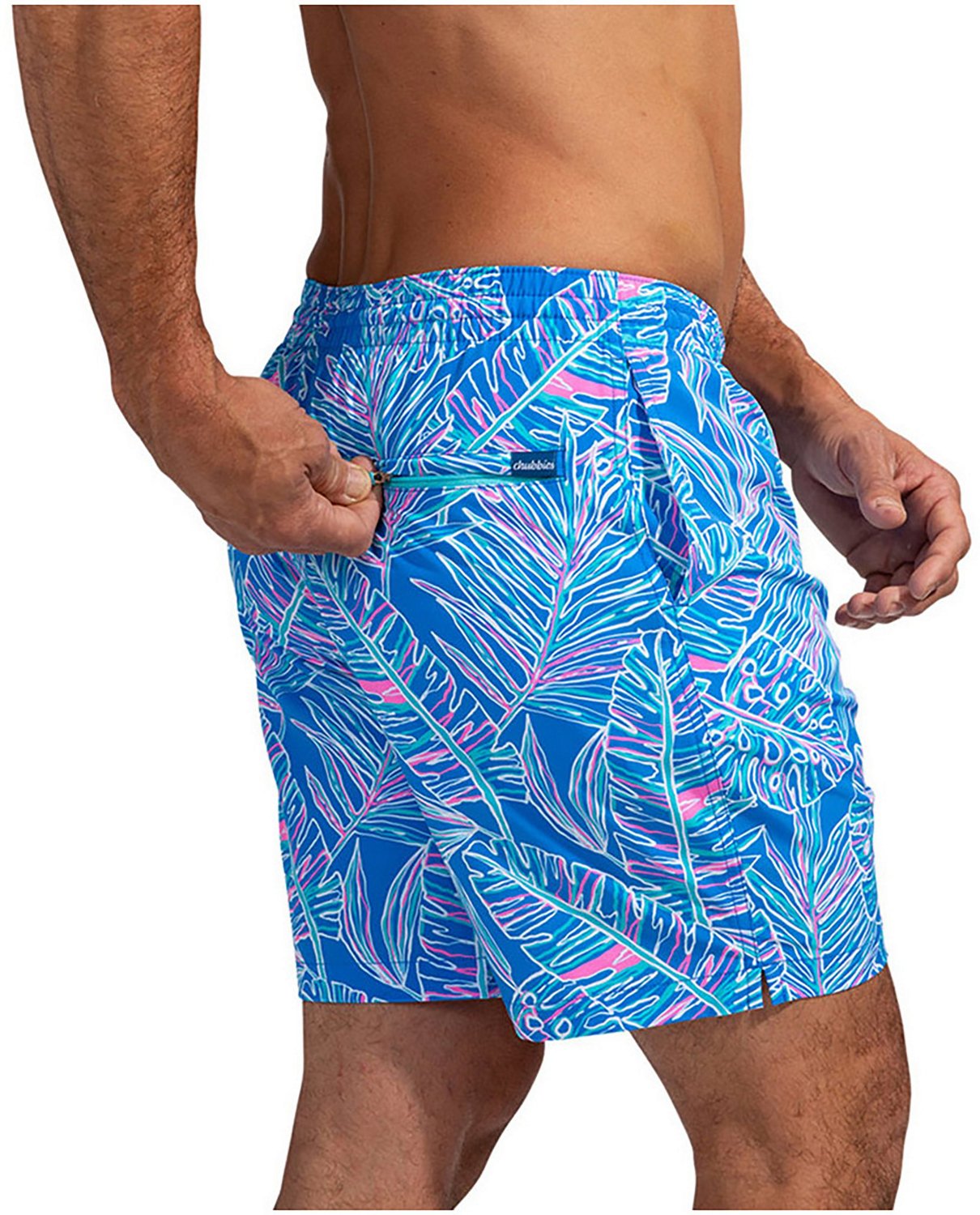 Chubbies Men’s The Cruise It or Lose It Stretch Swim Trunks 7 in Academy