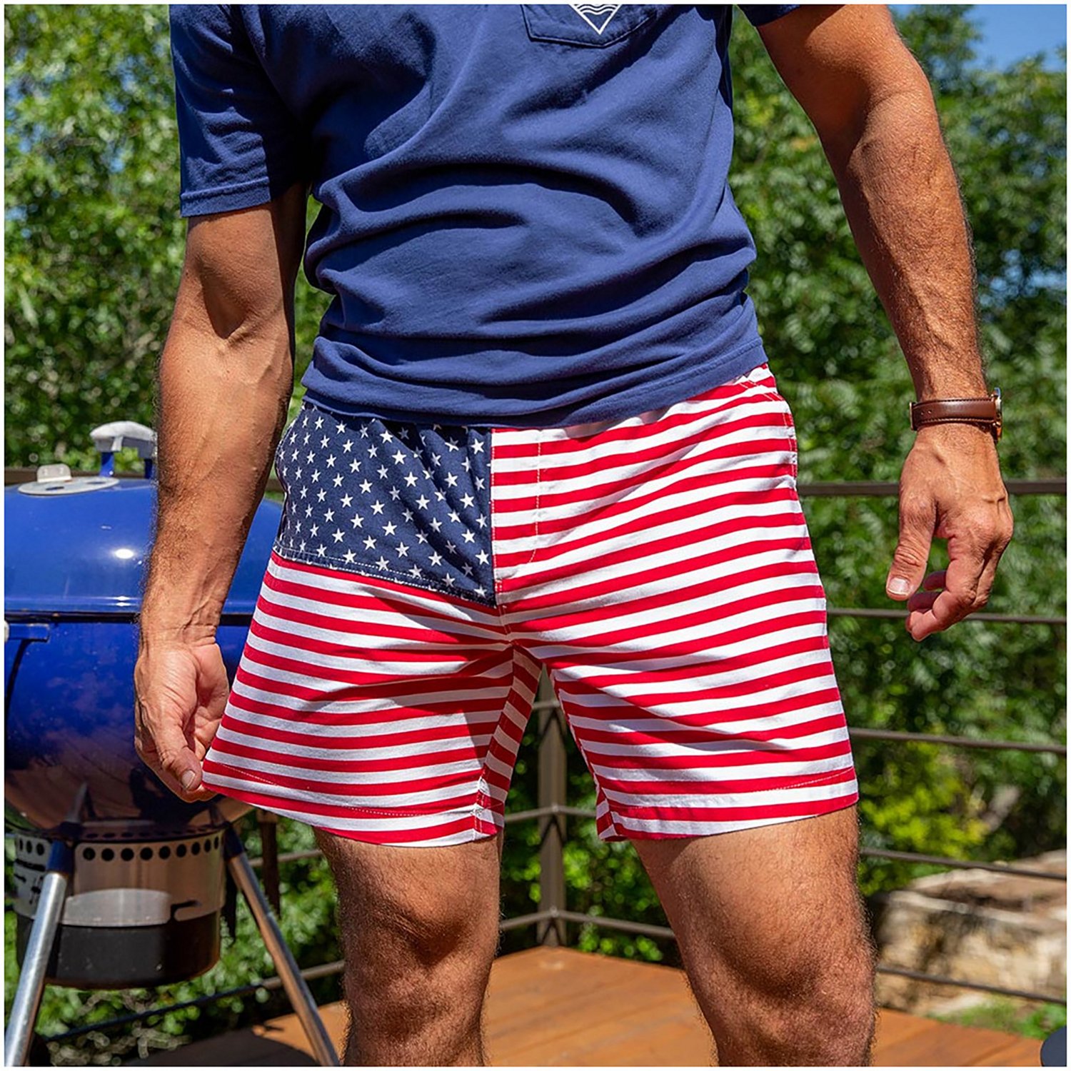 Chubbies Men's Merica Casual Stretch  Shorts 5.5 in - view number 6
