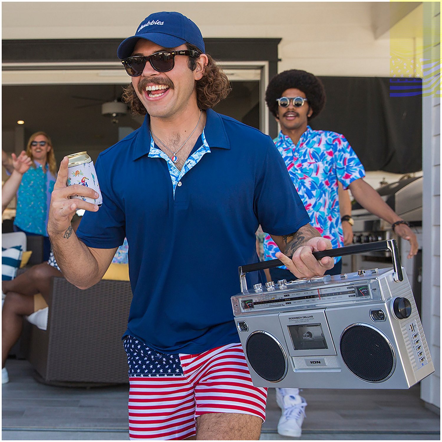 Chubbies Men's Merica Casual Stretch  Shorts 5.5 in - view number 7