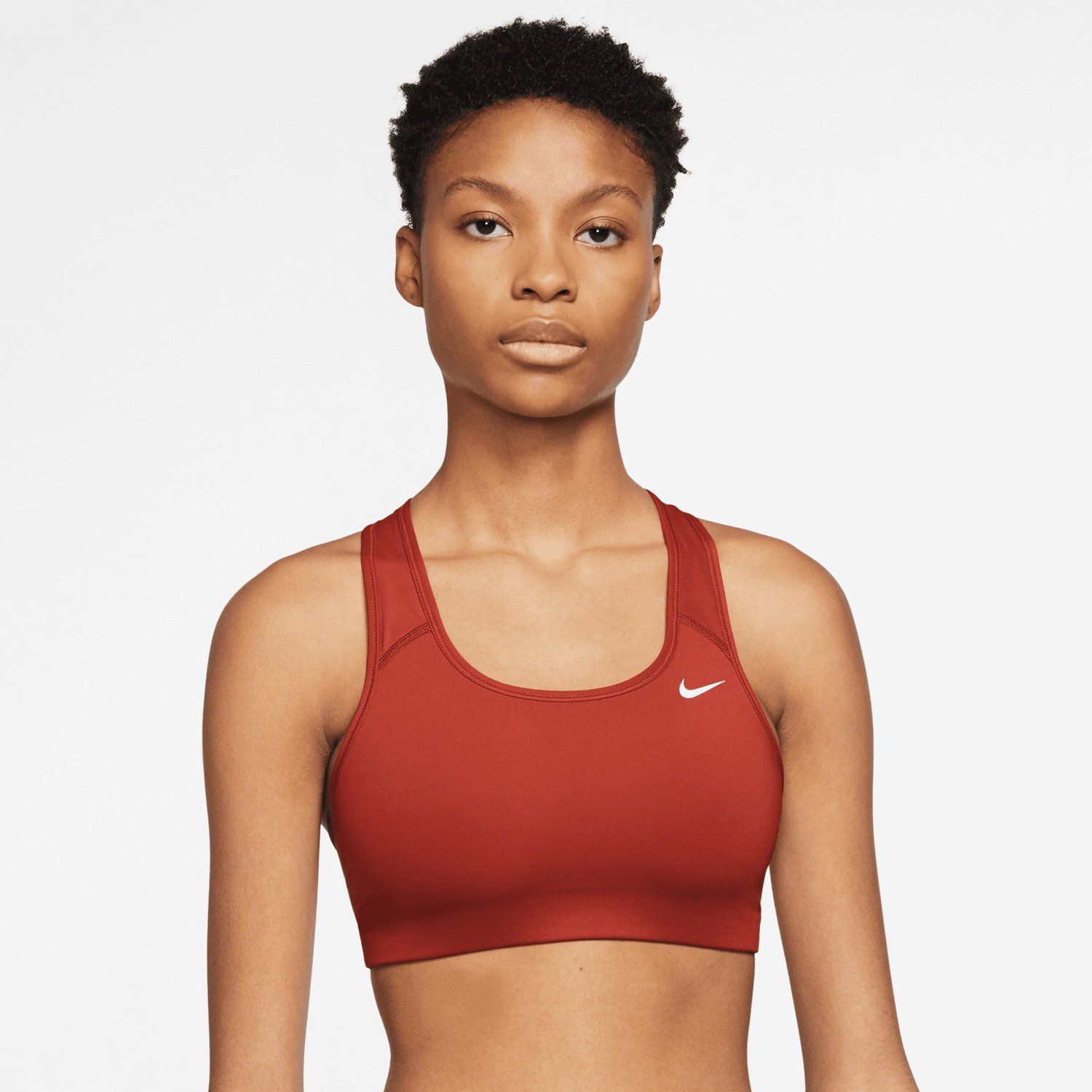Nike Women's Swoosh Medium Impact Sports Bra Academy