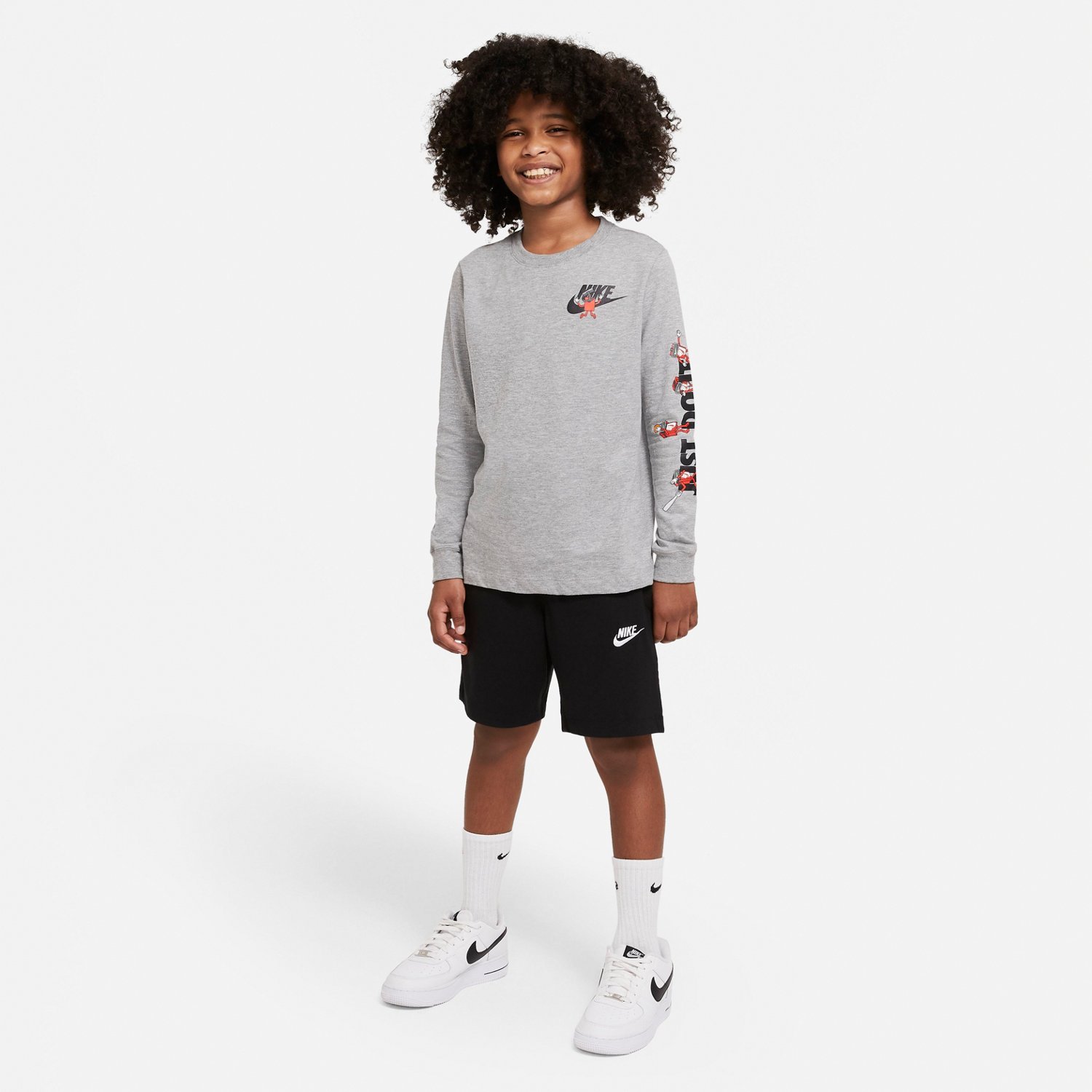 Nike Boys' Sportswear Jersey Shorts 7 in - view number 3