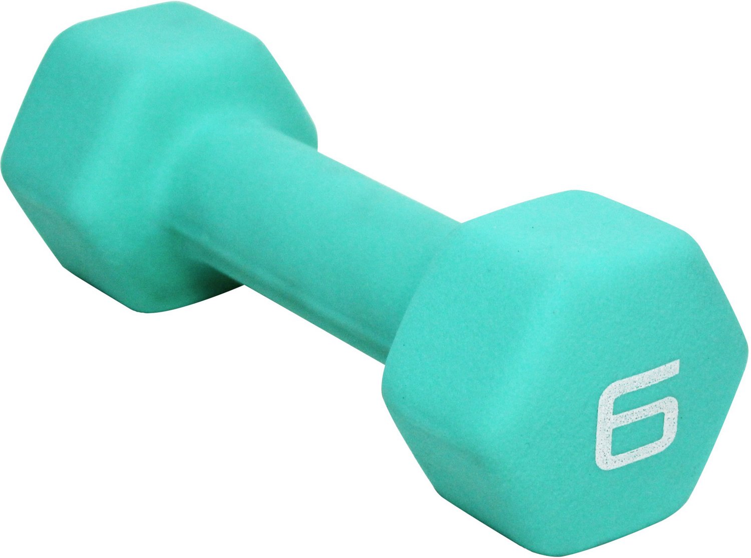 CAP Neoprene Dumbbell 6lbs - Teal