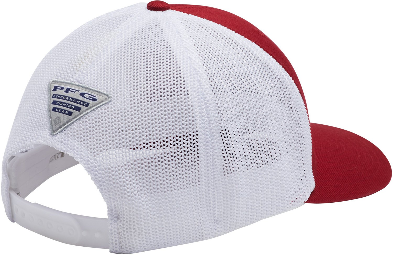Columbia Sportswear Men’s University of Louisiana at Monroe PFG Mesh Snapback Cap - view number 2