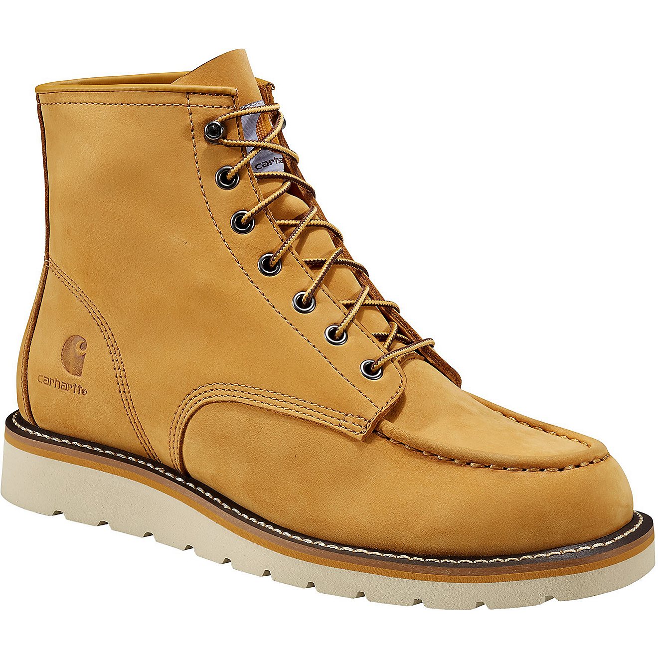 Carhartt Men's Moc Soft Toe Wedge Work Boots                                                                                     - view number 3