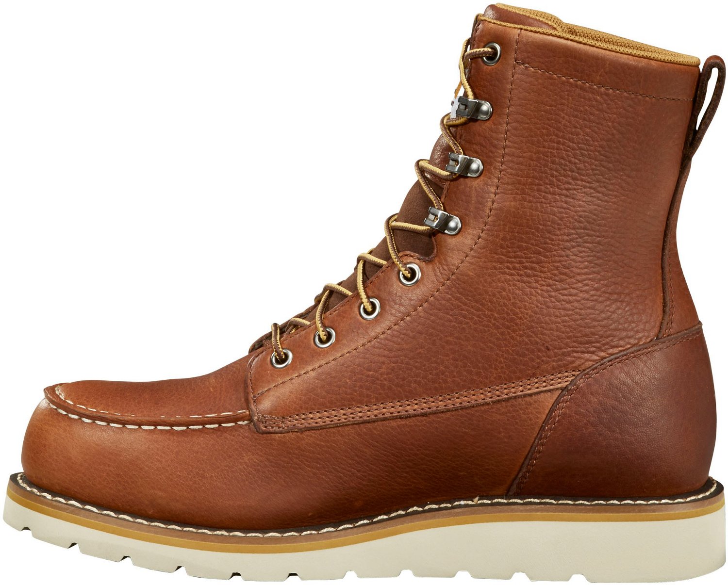 Carhartt Men's Waterproof Moc Steel Toe Wedge Work Boots | Academy