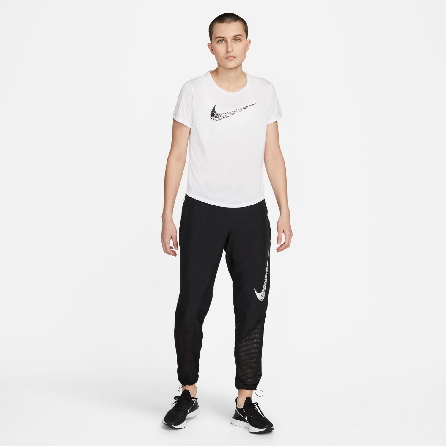 Nike Women's Swoosh Running Short Sleeve T-shirt - view number 4