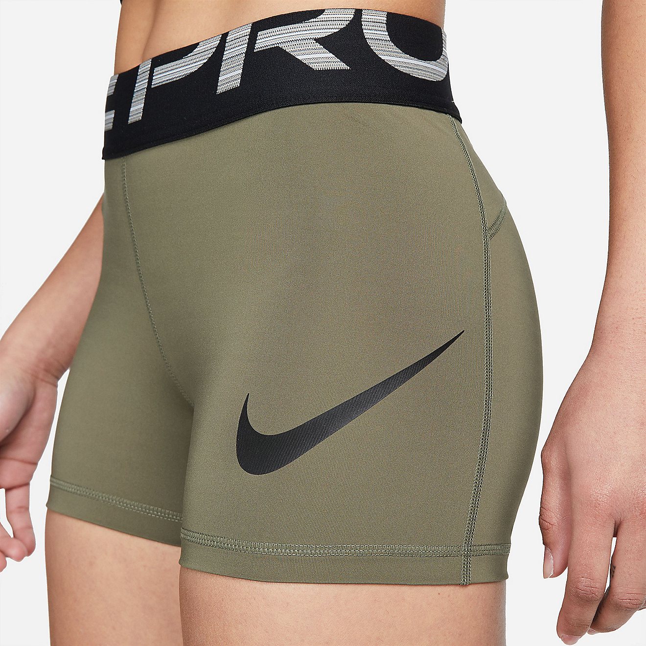 Nike Women's Pro Dri-FIT Graphic Training Shorts 3 in                                                                            - view number 3